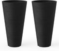 Kante Tall Round Planter Set of 2 by Kante