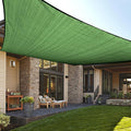 LOVE STORY Custom Size 10'x12' Piquant Green Sun Shade Sail Rectangle UV Block by LOVESTORY