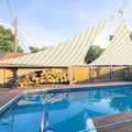 E&K Sunrise 9' x 9' x 9' Sun Shade Sail Triangle Canopy Shade Cover UV Block by EKSUNRISEINC