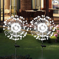 Solar Garden Lights Solar Firework Light Outdoor Waterproof 2 Pack Solar by SolarEra-FREETOSHINE