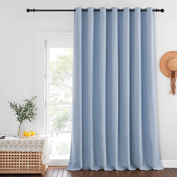 NICETOWN Blackout Patio Curtains 100 x 144 Inches Long by NICETOWN