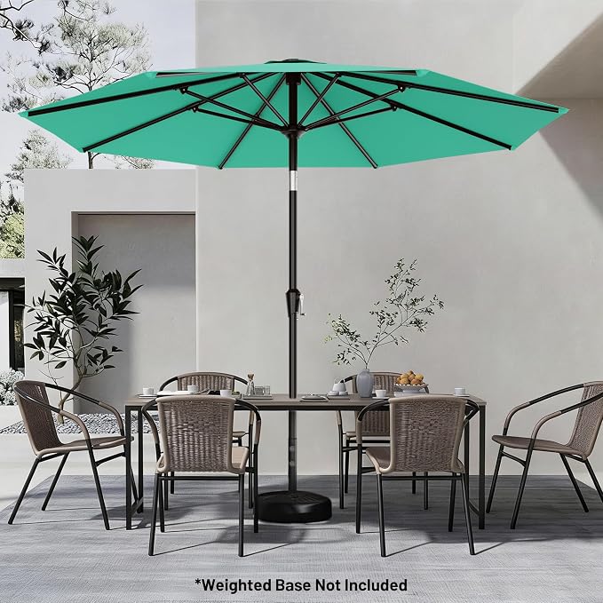AreShark 9 FT Patio Umbrella for Outdoor, Outdoor Umbrella - Image 6