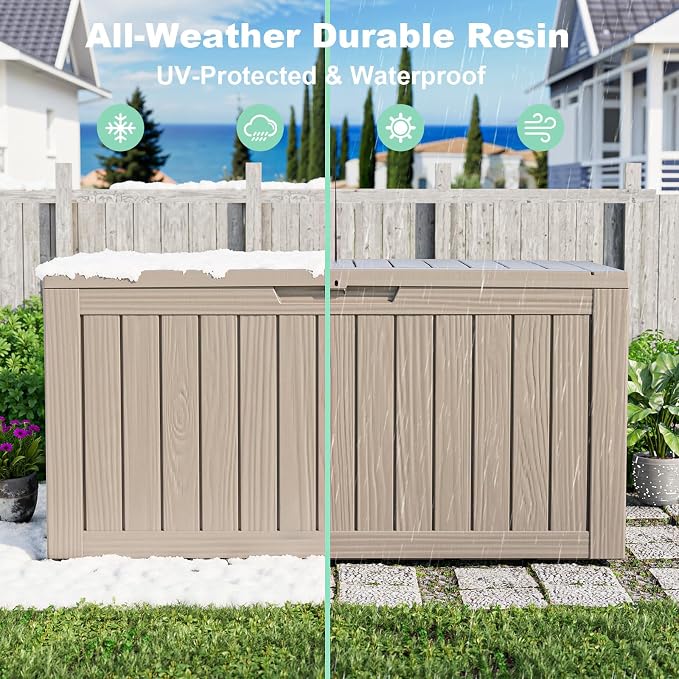 ROJIK Outdoor Storage Housing Deck Box - Image 5