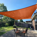 SUNLAX Sun Shade Sail 9' x 20' Terra Red Rectangle Canopy Sail Shade Cover UV by SUNLAX