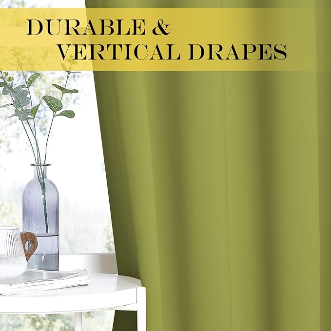 NICETOWN 66 Inch Long Blackout Curtains - Image 4