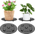 moonoom 4 Pieces Potted Plant Stand Holder, Large Planter Holder, Heavy Duty by moonoom