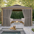 Waterproof Outdoor Curtain W105 x L84 by DivaenCamino