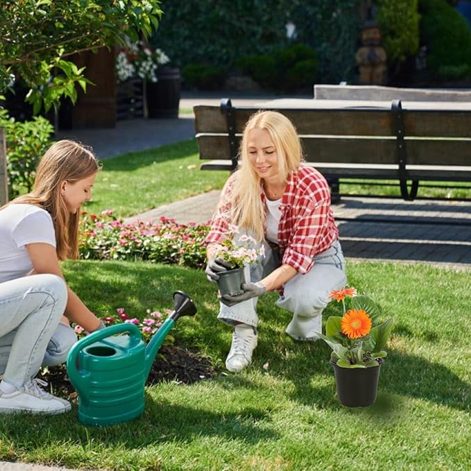 100 Packs Plastic Nursery Pots, 4 5 6 Inches Pots - Image 5