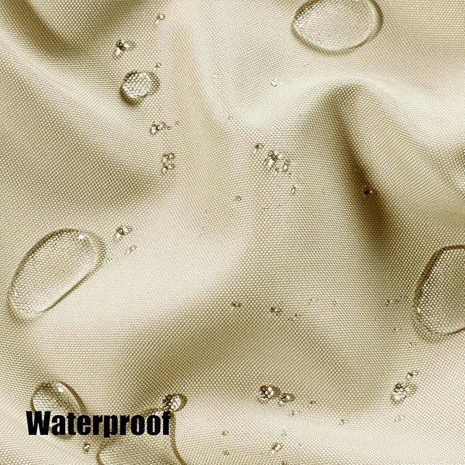 BONZER Outdoor Curtains for Patio Waterproof Thick Privacy Wide Grommet Light - Image 2