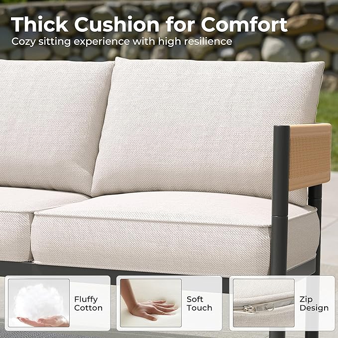 Grand patio 5-Piece Outdoor Furniture Set - Image 4