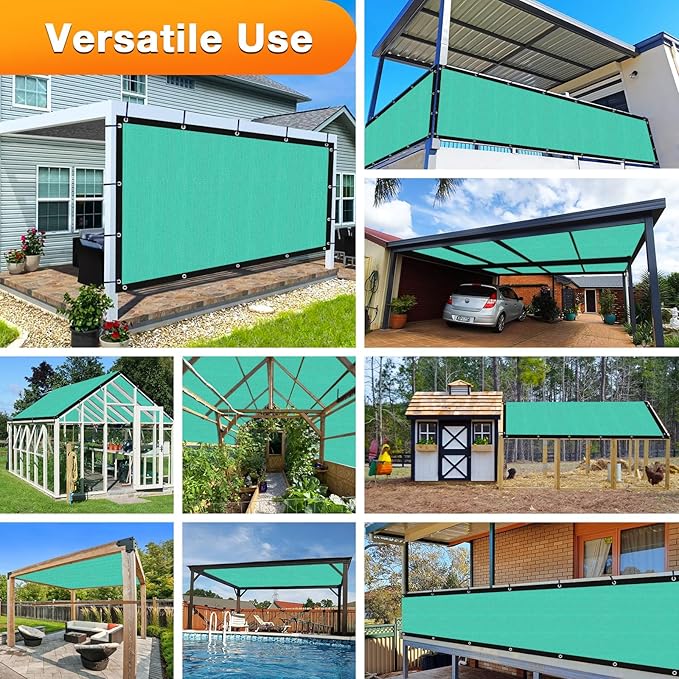 Artpuch Outdoor Pergola Shade Cover 7' X 11' Sun Shade Cloth - Image 6