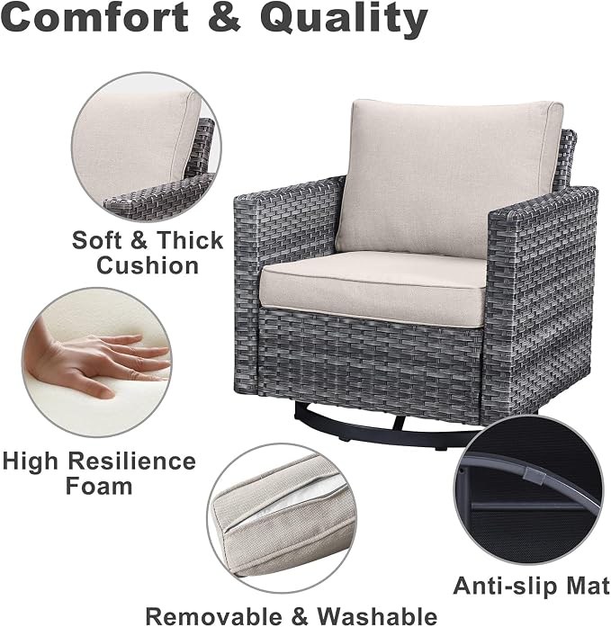 Belord Family Reunion Patio Conversation Set - Image 5
