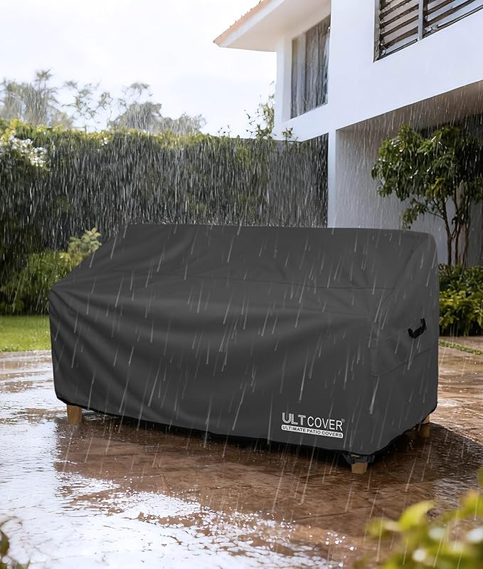 ULTCOVER Patio Furniture Sofa Cover 60W x 35D x 35H inch Waterproof Outdoor - Image 6