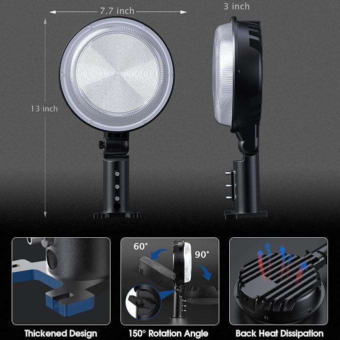 LED Barn Light, 150W 20000LM Dusk to Dawn Outdoor Lighting - Image 6