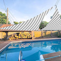 E&K Sunrise 9' x 9' x 9' Sun Shade Sail Triangle Canopy Shade Cover UV Block by EKSUNRISEINC
