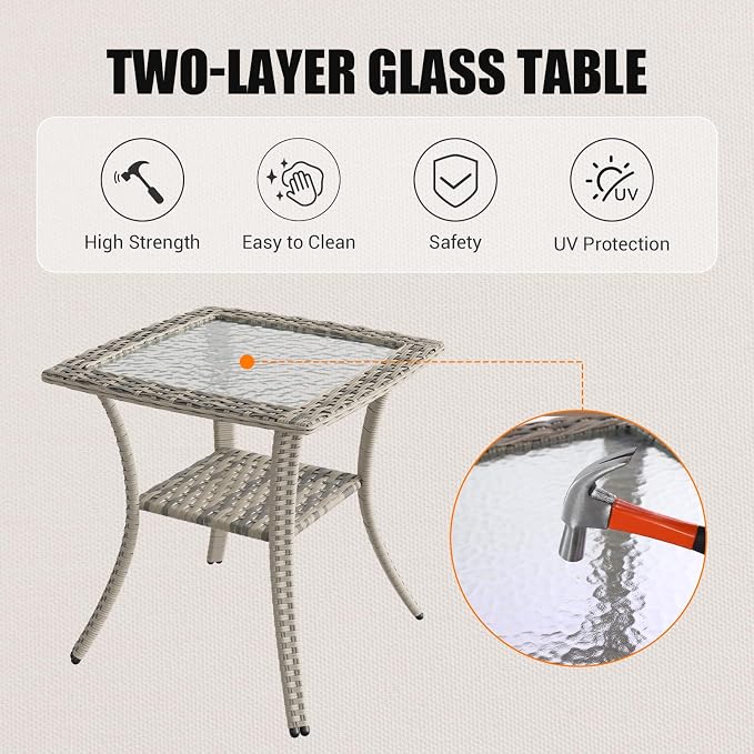 15-Piece Outdoor Patio Furniture Set - Image 7