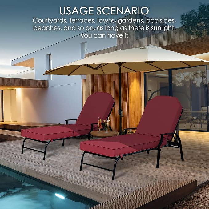 Kozyard Maya Chaise Lounge - Image 4