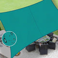 LOVE STORY Rectangle 9'x16' Waterproof Sun Shade Sail Canopy UV Block by LOVESTORY