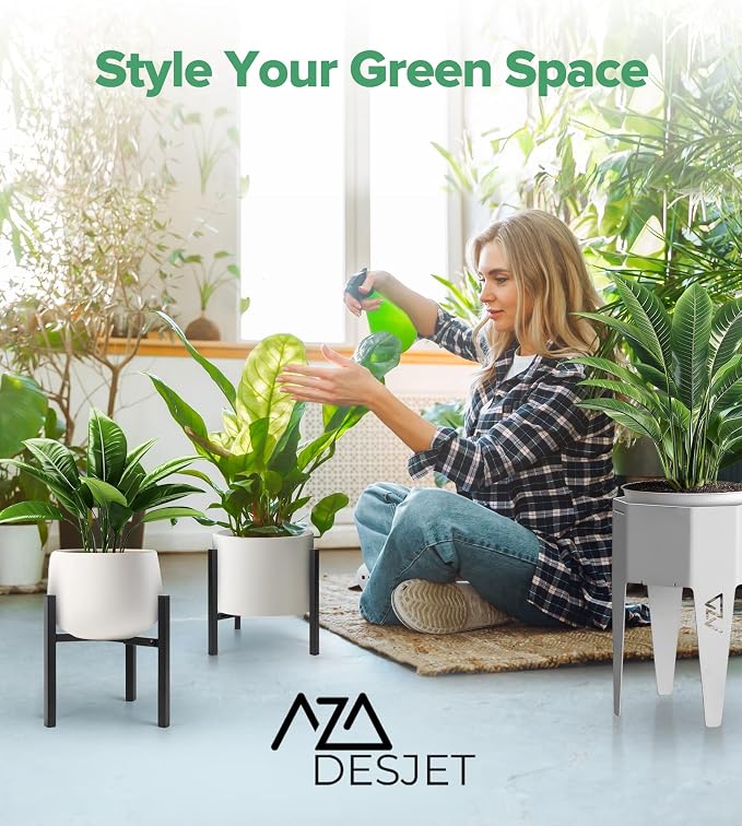 Plant Stand Indoor Adjustable 2 Pack, Metal Modern Indoor Plant Stand, Heavy - Image 8