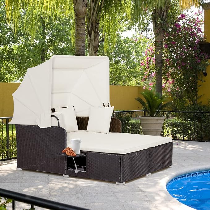 RELAX4LIFE Patio Outdoor Daybed - Image 2