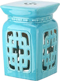 Safavieh Castle Gardens Collection Beijing Filigree Antique White Glazed by SAFAVIEH