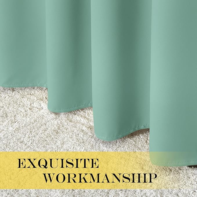 NICETOWN Blackout Curtains 84 Inch Length, Thermal Insulated Room Darkening - Image 6