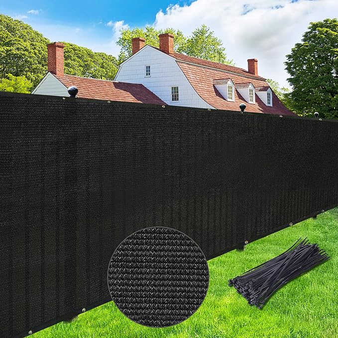 UPGRADE Privacy Screen Fence 5' x 50' Commercial Shade Cover by UPGRADE