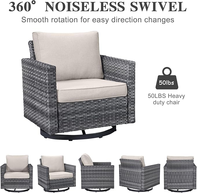 Belord 6-Piece Outdoor Sectional Furniture Set - Image 4