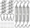 YOFIT 80 Pcs Shade Sail Hardware Kit 6 inch by yofit