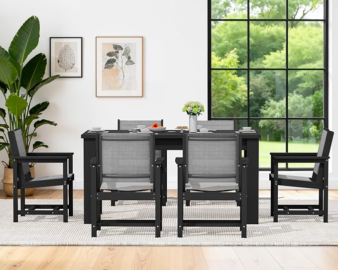 SERWALL Outdoor Dining Sets for 4 - Image 7
