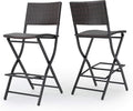 Christopher Knight Home Margarita Outdoor Wicker Barstools, 2-Pcs Set by ChristopherKnightHome