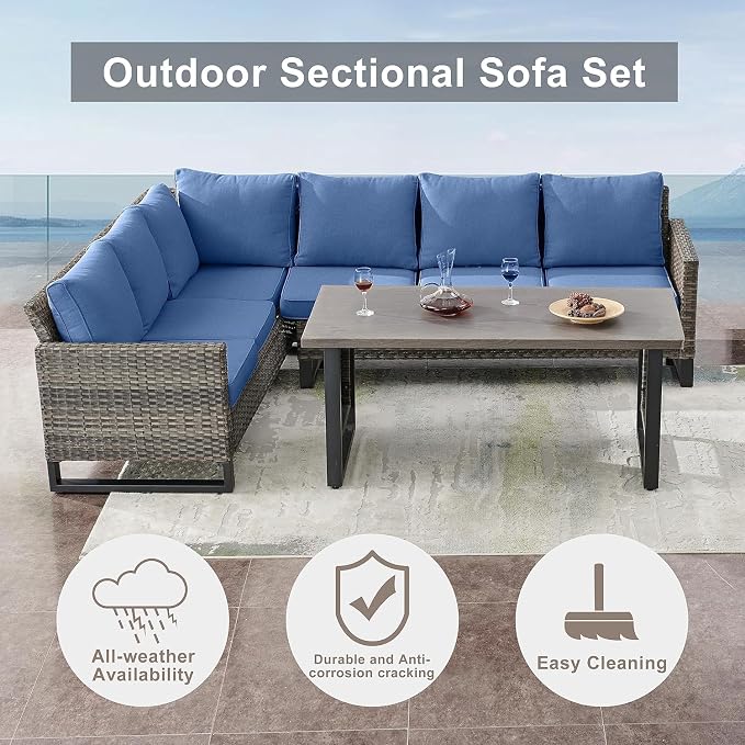 Belord Patio Sectional Furniture Set - Image 4