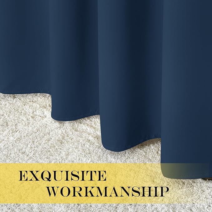 NICETOWN Door Curtain for Closet Doors 80 Inches Long 1 Panel, Room Divider - Image 5
