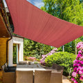 KANAGAWA 7'X12' Rust Red Custom Size Sun Shade Sail Rectangle UV Block Canopy by KANAGAWA
