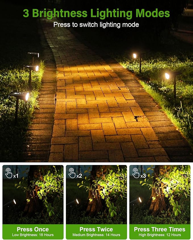 Solar SpotLights Outdoor Waterproof, Solar Lights Outdoor IP65 Waterproof - Image 3