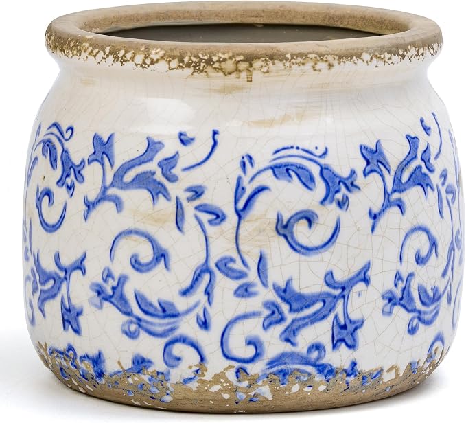 Flower Pot, Vintage Ceramic Pot by Dosayes
