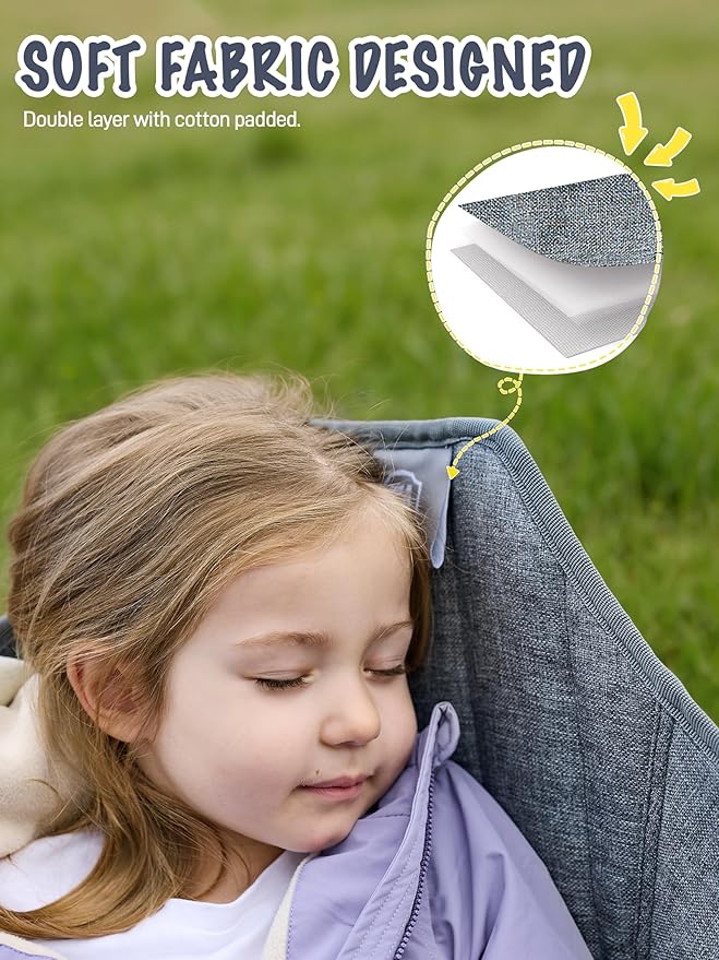 EVER ADVANCED Kids Hammock Chair Foldable, Kids Camping Chair - Image 5