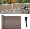 LOVE STORY Balcony Privacy Screen, 2.5'x5' Deck Shield Screen Fence Cover by LOVESTORY