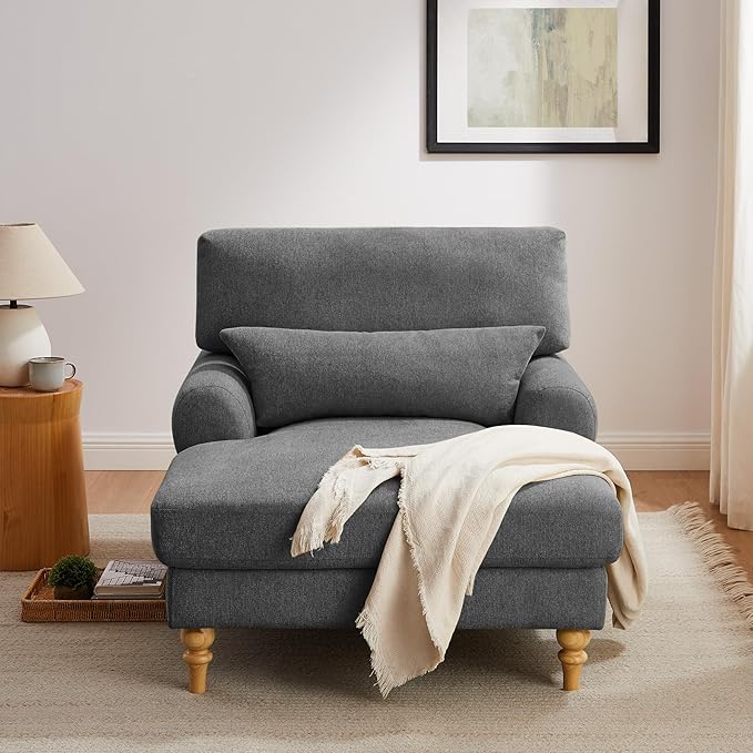 Modern Chaise Lounge Chair - Image 3