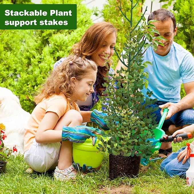 6 Pack Stackable Monstera Plant Support, Plant Stakes - Image 7