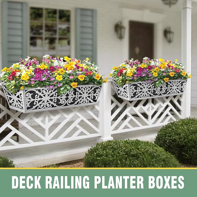 6 Pack 30 Inch Window Boxes Planter - Image 4