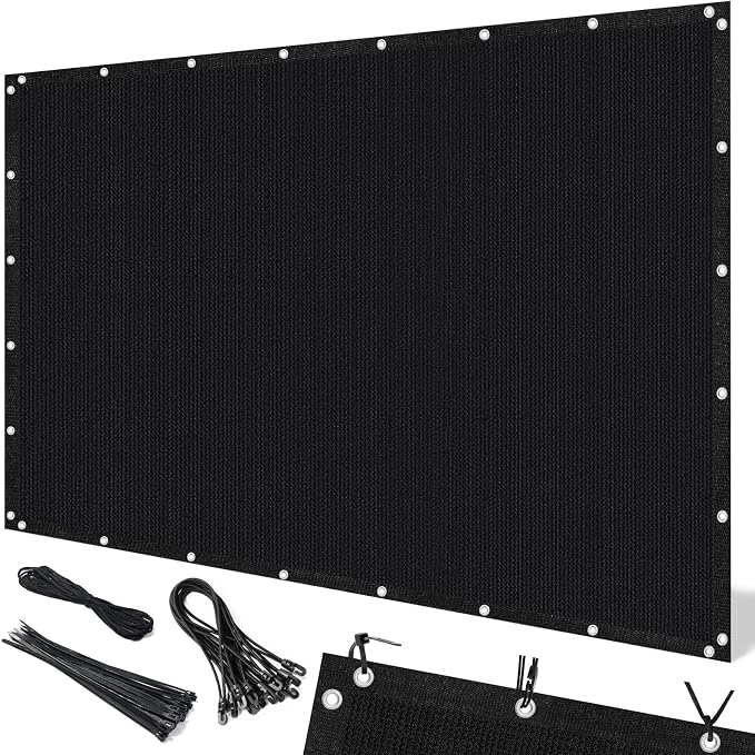 Artpuch 90% Sun Shade Cloth, 3 x 16 FT Pergola Shade Cover Canopy by Artpuch