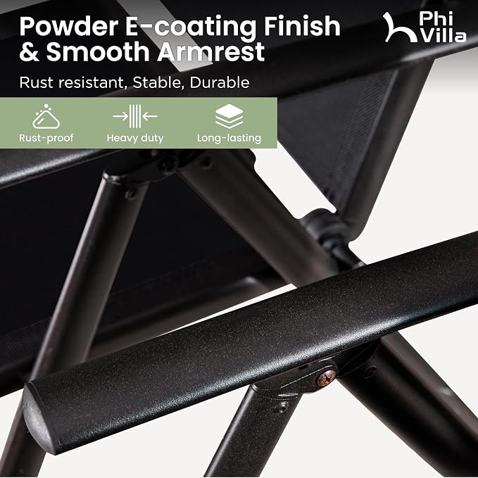PHI VILLA Outdoor Patio Dining Set - Image 5