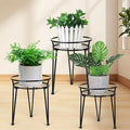 Metal Plant Stand, Plant Stand Indoor Outdoor, Metal Rustproof Flowers by Jvtoo