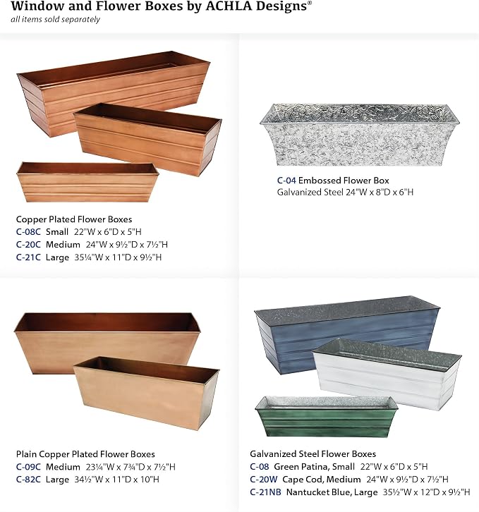 Achla Designs C-21NB Window Box - Image 9
