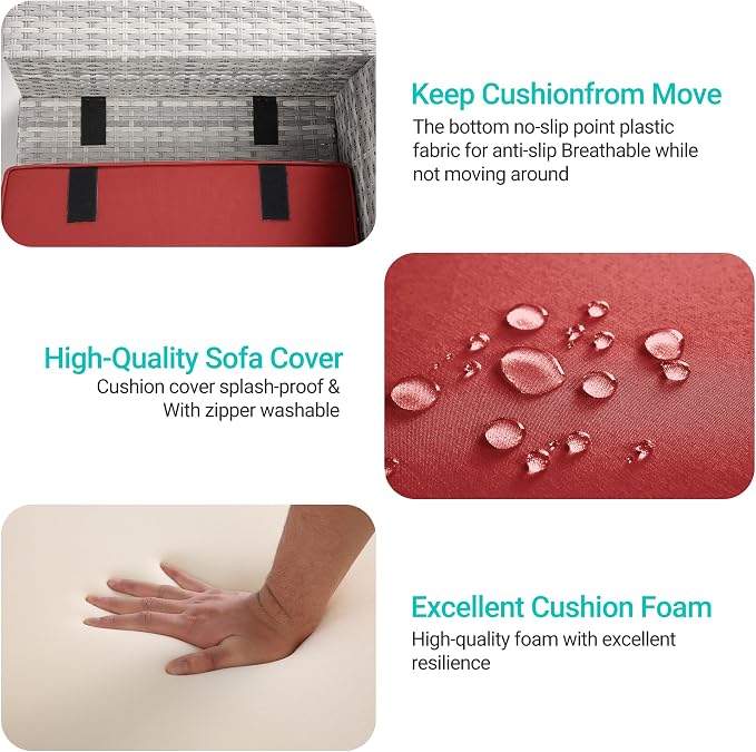 9-Piece Outdoor Patio Furniture Set - Image 2