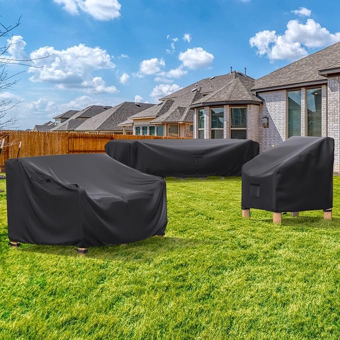 Patio Furniture Covers Waterproof, Durable Heavy Duty Oxford Patio Furniture - Image 8