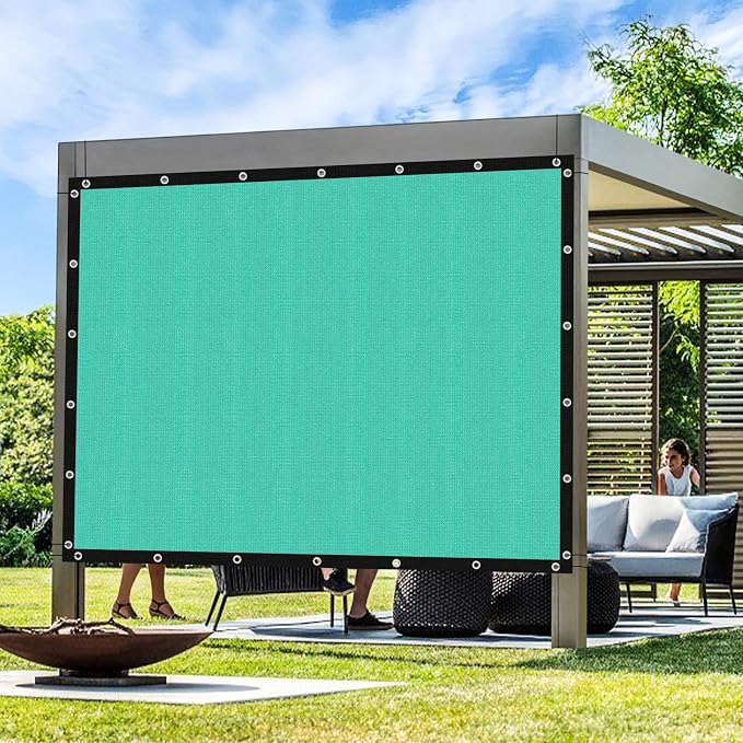 Artpuch Outdoor Pergola Shade Cover 8' X 20' Sun Shade Cloth by Artpuch