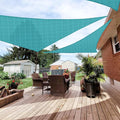 Patio Paradise 14' x 14' x 14' Sun Shade Sail Triangle Canopy Shade Cloth by Patio