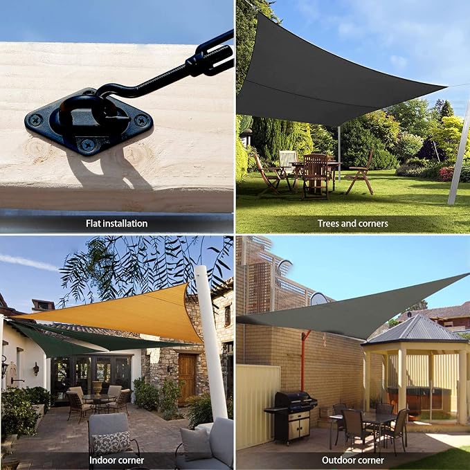 Sun Shade Sail Hardware Kit 6 Inch - Image 5